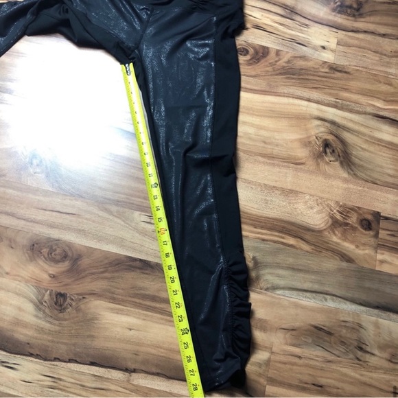 Cynthia Rowley black athletic leggings large - Picture 5 of 8